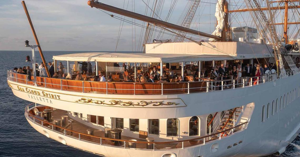 Sea Cloud Spirit akterbaren